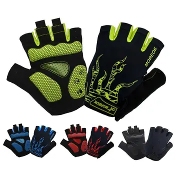 Mounchain 1 pair Unisex Cycling Half Finger Gloves Summer Cycling Bike Bicycle Finger Gloves 19-25 cm palm length
Mounchain 1 pair Unisex Cycling Half Finger Gloves Summer Cycling Bike Bicycle Finger Gloves 19-25 cm palm length
