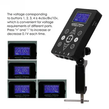2 Types Digital LCD Touch Screen Dual Tattoo Power Supply Kit for ED-580 Lip Eyeliner Makeup Microblading Tattoo Power Supply
2 Types Digital LCD Touch Screen Dual Tattoo Power Supply Kit for ED-580 Lip Eyeliner Makeup Microblading Tattoo Power Supply