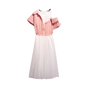 false two white gauze casual dress summer wear women new fairy off-the-shoulder dresses vestidos lady clothes patchwork outfit
false two white gauze casual dress summer wear women new fairy off-the-shoulder dresses vestidos lady clothes patchwork outfit
