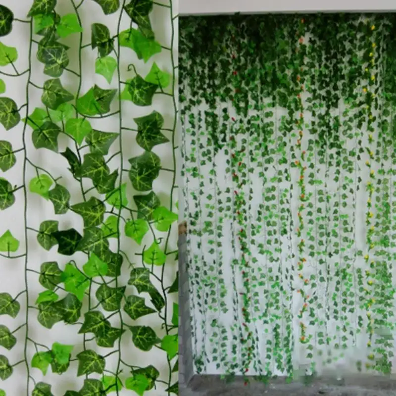 2m Artificial Green Ivy Vine Leaf Fake Garland Plant Foliage Home Wedding Decoration
2m Artificial Green Ivy Vine Leaf Fake Garland Plant Foliage Home Wedding Decoration