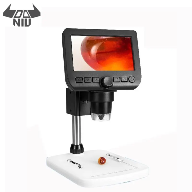 DANIU UM046 600X 4.3 Inch Large LCD Screen Digital Microscope Electronic Magnifier With 8 Adjustable High Brightness LED
DANIU UM046 600X 4.3 Inch Large LCD Screen Digital Microscope Electronic Magnifier With 8 Adjustable High Brightness LED