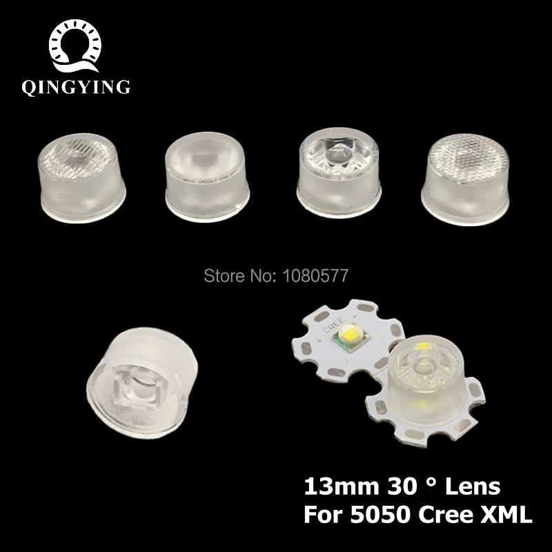 50pcs 13mm CREE LED Lens 30 Degree Optical PMMA Lenses Holder SMD 5050 XML XML2 XML-L2 Plano Reflector Collimator
50pcs 13mm CREE LED Lens 30 Degree Optical PMMA Lenses Holder SMD 5050 XML XML2 XML-L2 Plano Reflector Collimator