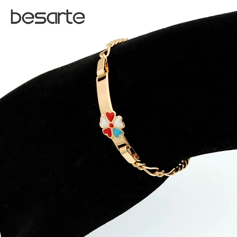Cute Heart Baby Armband Bracelet Gold Kids Jewelry Baptism Bracelets Enfants Pulseira Bebe Bebek Bilezik Bracciale Bambini B0929
Cute Heart Baby Armband Bracelet Gold Kids Jewelry Baptism Bracelets Enfants Pulseira Bebe Bebek Bilezik Bracciale Bambini B0929