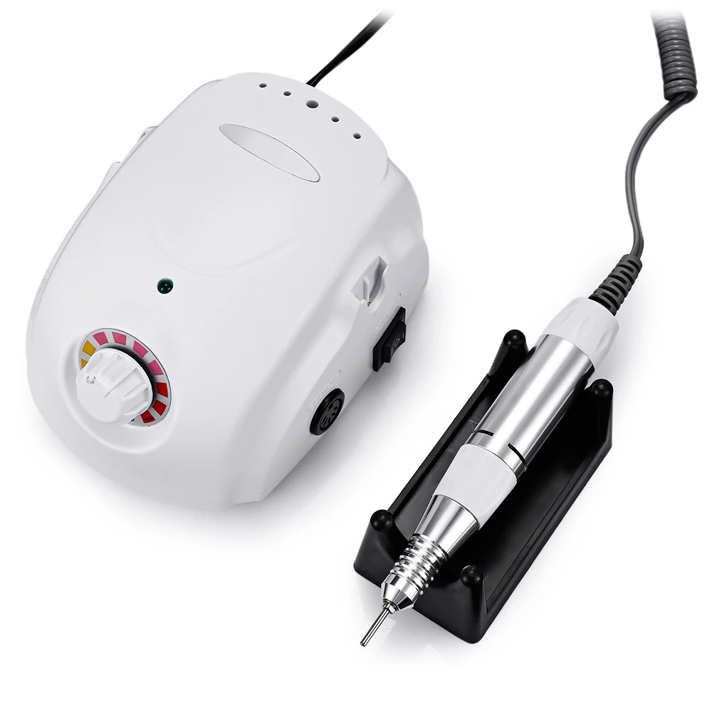 30000RPM Multi-Function Pro Electric Nail Drill Machine Manicure Machine Nail Art File Kit Set Nail Tools 6 Grinding Bits
30000RPM Multi-Function Pro Electric Nail Drill Machine Manicure Machine Nail Art File Kit Set Nail Tools 6 Grinding Bits