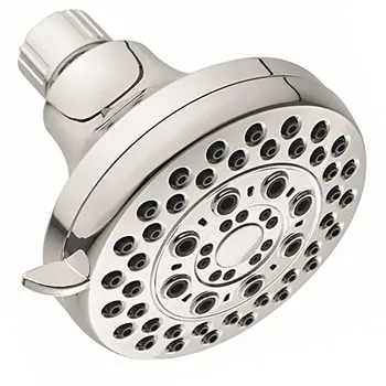 Bathroom Shower Head Chrome Finish 4 inch High Pressure Shower Head Wall Mounted Showerheads with 5-mode Showering
Bathroom Shower Head Chrome Finish 4 inch High Pressure Shower Head Wall Mounted Showerheads with 5-mode Showering