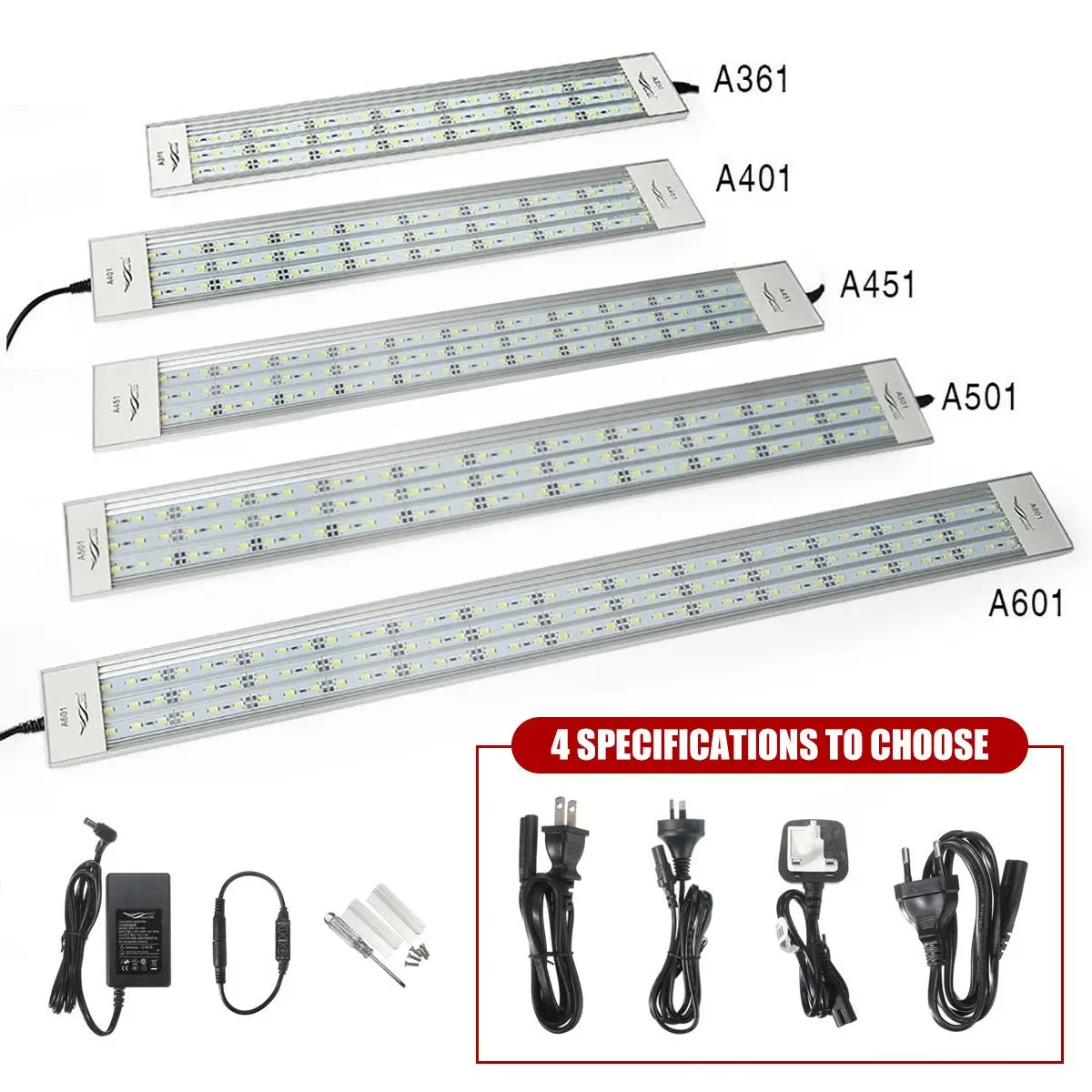 AC100-240V Chihiros A Series 5730 LED Light Aquarium Light 20-60cm Aquarium Plant Growth Board Full Spectrum Light 39W Light
AC100-240V Chihiros A Series 5730 LED Light Aquarium Light 20-60cm Aquarium Plant Growth Board Full Spectrum Light 39W Light