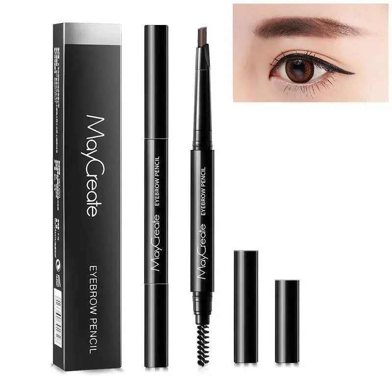 Waterproof Long Lasting Double Head Automatic Rotation Eyebrow Fashion Pencil 0.3g | Красота и здоровье