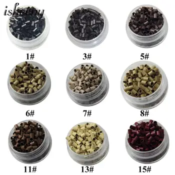 3.1X2.7X4.0mm I Tip Micro Copper Rings Beads Use For Cold Fusion Hair Extensions 9 Colors Available
3.1X2.7X4.0mm I Tip Micro Copper Rings Beads Use For Cold Fusion Hair Extensions 9 Colors Available