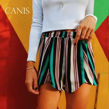 2019 New Fashion Women Summer Shorts High Waist Casual Beach Mini Short Stripe Mini Trousers Sport Shorts Hot
2019 New Fashion Women Summer Shorts High Waist Casual Beach Mini Short Stripe Mini Trousers Sport Shorts Hot