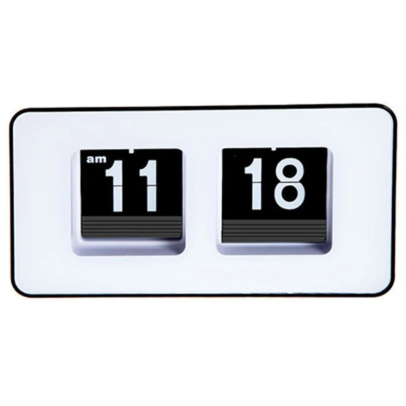 Digital Auto Flip Desk Clock Classic Stylish Retro Desktop Flip Page Alarm Clocks Household Bedroom Study Kitchen Office Clock
Digital Auto Flip Desk Clock Classic Stylish Retro Desktop Flip Page Alarm Clocks Household Bedroom Study Kitchen Office Clock