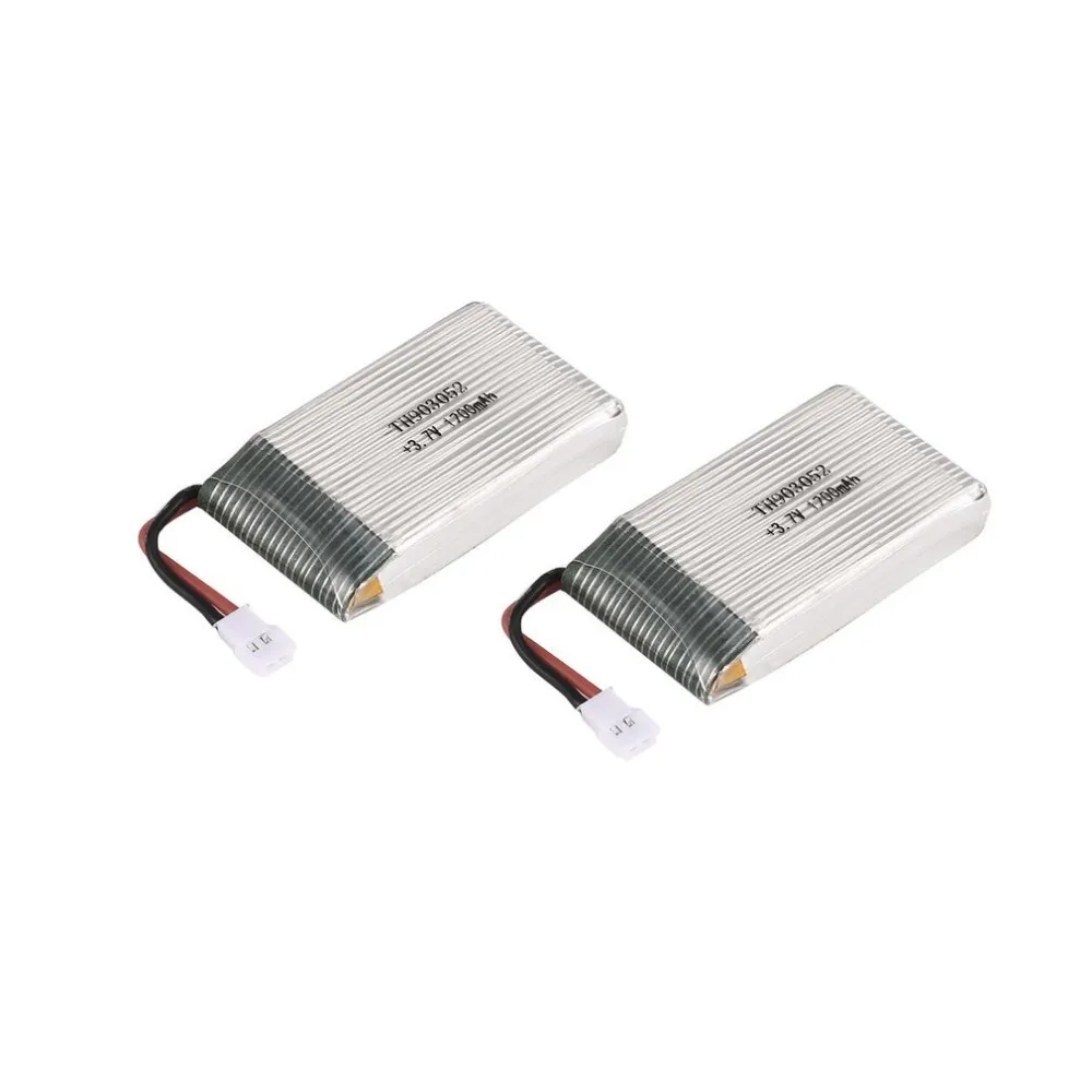 2PCS 3.7V 1200mAh Li-po Battery for HQ898B H11D H11C RC Drone Quadcopter Aircraft UAV Spare Part Accessories Model
2PCS 3.7V 1200mAh Li-po Battery for HQ898B H11D H11C RC Drone Quadcopter Aircraft UAV Spare Part Accessories Model