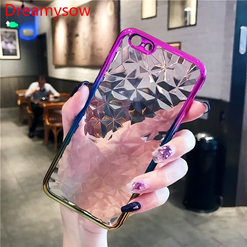 3D Gradient Diamond Plating Solf TPU Silicone Case for Xiaomi Redmi 4A 4X note 4 4X 5 5A 5 plus note 5 5A pro 6 Pro S2 A2 Lite
3D Gradient Diamond Plating Solf TPU Silicone Case for Xiaomi Redmi 4A 4X note 4 4X 5 5A 5 plus note 5 5A pro 6 Pro S2 A2 Lite