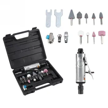 16Pcs/Set Professional Durable Lightweight Air Die Grinder Pneumatic Grinding Tool Air Grinder Polishing Engraving Kit 1/4" 1/8"
16Pcs/Set Professional Durable Lightweight Air Die Grinder Pneumatic Grinding Tool Air Grinder Polishing Engraving Kit 1/4" 1/8"