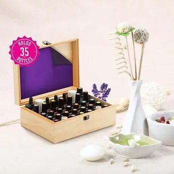 Essential Oil Wooden Box 35 Grid Oil Storage Packaging Box Simple Solid Oil Gift Box Set Storage Box 
Essential Oil Wooden Box 35 Grid Oil Storage Packaging Box Simple Solid Oil Gift Box Set Storage Box