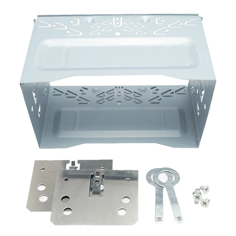 Universal ISO 2DIN Double Ingot Iron Frame DVD Navigation Bracket Panel for Automotive Audio Modification Frame
Universal ISO 2DIN Double Ingot Iron Frame DVD Navigation Bracket Panel for Automotive Audio Modification Frame