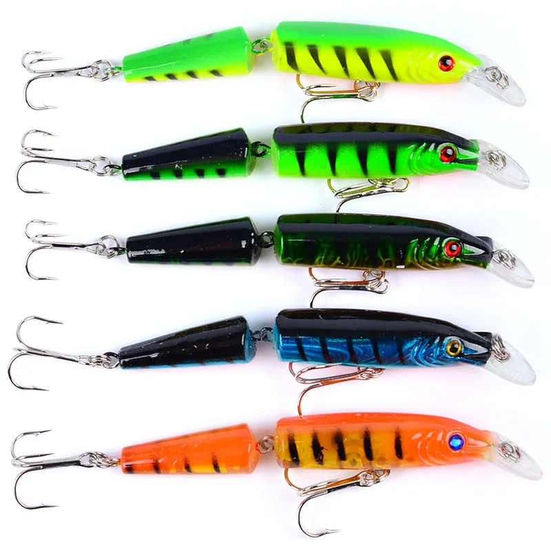 2PCS Fishing Lure 10.5 cm 9.6 g 3D eyes 2 Segment Lifelike fishing hard Lure Crankbait With 2 hooks fishing Lure
2PCS Fishing Lure 10.5 cm 9.6 g 3D eyes 2 Segment Lifelike fishing hard Lure Crankbait With 2 hooks fishing Lure