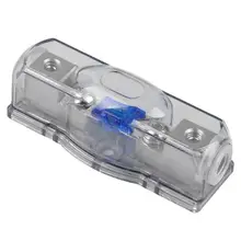 Auto Audio 60 AMP Mini ANL Sicherung Halter Block 4/8 GA IN 4/8 GA HERAUS mit Sicherung(China)