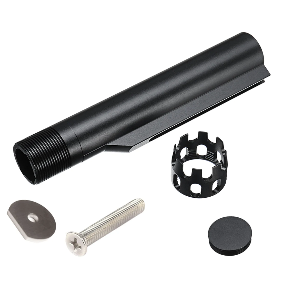 Water Gel Beads Parts Straight Metal Buffer Tube for JM Gen.9 Water Gel Beads Blaster Modification Upgrade - Black
Water Gel Beads Parts Straight Metal Buffer Tube for JM Gen.9 Water Gel Beads Blaster Modification Upgrade - Black