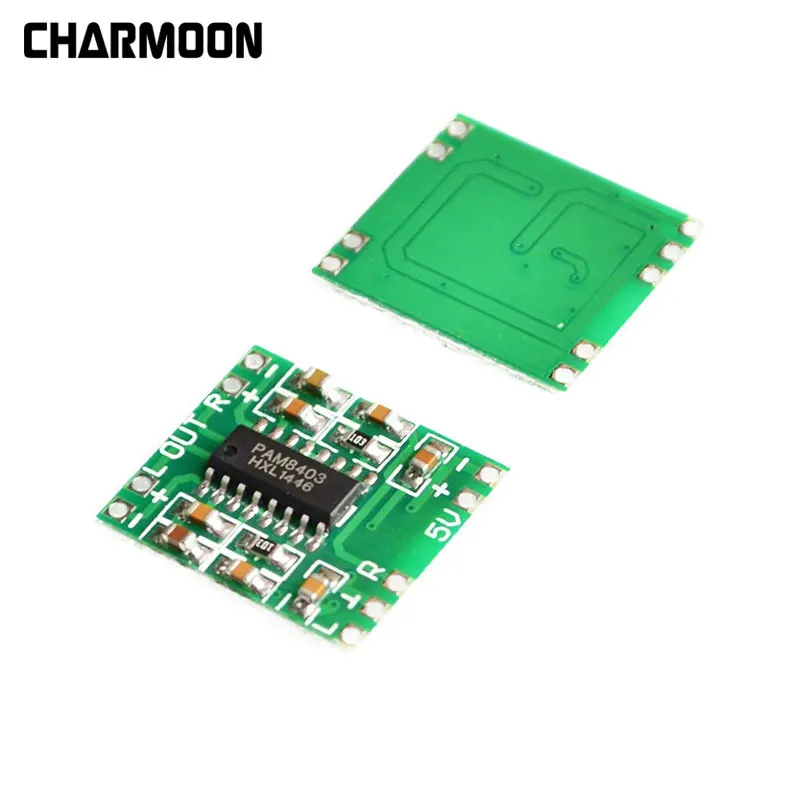 1pcs PAM8403 Super Mini Digital Amplifier Board 2 * 3W Class D Digital 2.5V To 5V Power Amplifier Board Efficient Free Shipping
1pcs PAM8403 Super Mini Digital Amplifier Board 2 * 3W Class D Digital 2.5V To 5V Power Amplifier Board Efficient Free Shipping