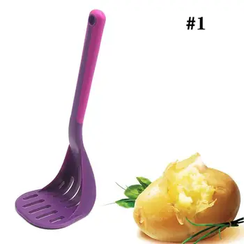 Potato Masher With Broad Mashing For Smooth Mashed Potatoes Fruit Vegetable Tools PP Material Press Crusher
Potato Masher With Broad Mashing For Smooth Mashed Potatoes Fruit Vegetable Tools PP Material Press Crusher