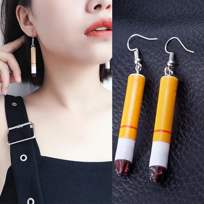 High Quality Personality Fashion 1Pair Dangle Earrings Fashion Jewelry Popular Cigarette Earrings Woman Earrings
High Quality Personality Fashion 1Pair Dangle Earrings Fashion Jewelry Popular Cigarette Earrings Woman Earrings
