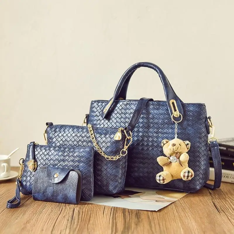 4pcs/set Women Ladies Leather Handbag Shoulder Tote Purse Satchel Messenger Bag Tassels Cross body bags
4pcs/set Women Ladies Leather Handbag Shoulder Tote Purse Satchel Messenger Bag Tassels Cross body bags