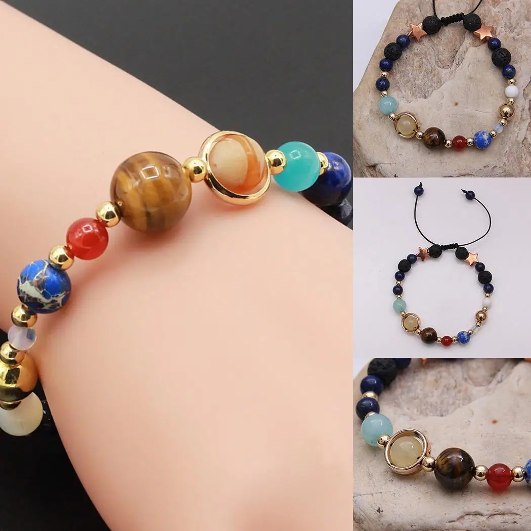 Drawstring Bracelet Solar Women Stone Galaxy 18cm Casual Planets System Eight Beads 7inch Braided Universe Adjustable
Drawstring Bracelet Solar Women Stone Galaxy 18cm Casual Planets System Eight Beads 7inch Braided Universe Adjustable