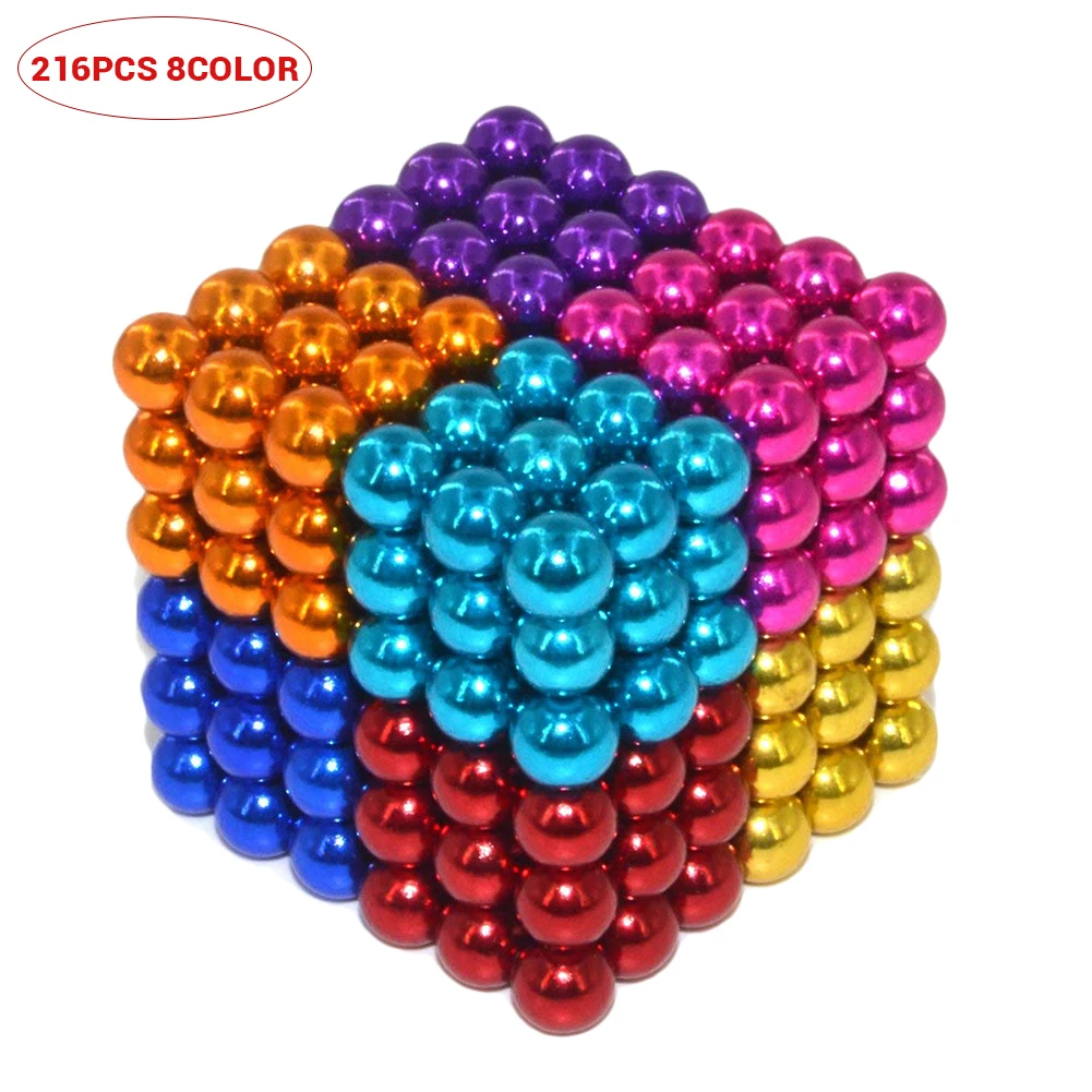 216pcs/lot 5MM Colorful Strong Magnet Permanent Buck+ Metal Box Super Strong Powerful Magnetic Square Buck Cube Puzzle Toy
216pcs/lot 5MM Colorful Strong Magnet Permanent Buck+ Metal Box Super Strong Powerful Magnetic Square Buck Cube Puzzle Toy