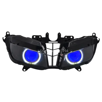 Custom Modified Assembled HID Projector Headlight Angel Demon Eyes Headlamp Fits For Honda CBR600 RR 13-18 Models
Custom Modified Assembled HID Projector Headlight Angel Demon Eyes Headlamp Fits For Honda CBR600 RR 13-18 Models