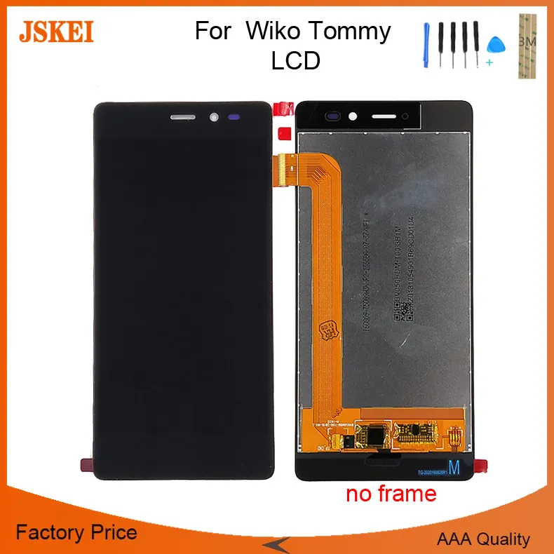 For Wiko Tommy LCD Display + Touch Screen Digitizer Assembly Replacement Parts for For Wiko Tommy LCD
For Wiko Tommy LCD Display + Touch Screen Digitizer Assembly Replacement Parts for For Wiko Tommy LCD