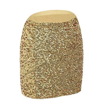 Sexy Clubwear High Waist Skirts Women Sequin Glitter Elasticity Bodycon Long Pencil Skirt Femme Slim Skinny Fashion Skirts 
Sexy Clubwear High Waist Skirts Women Sequin Glitter Elasticity Bodycon Long Pencil Skirt Femme Slim Skinny Fashion Skirts