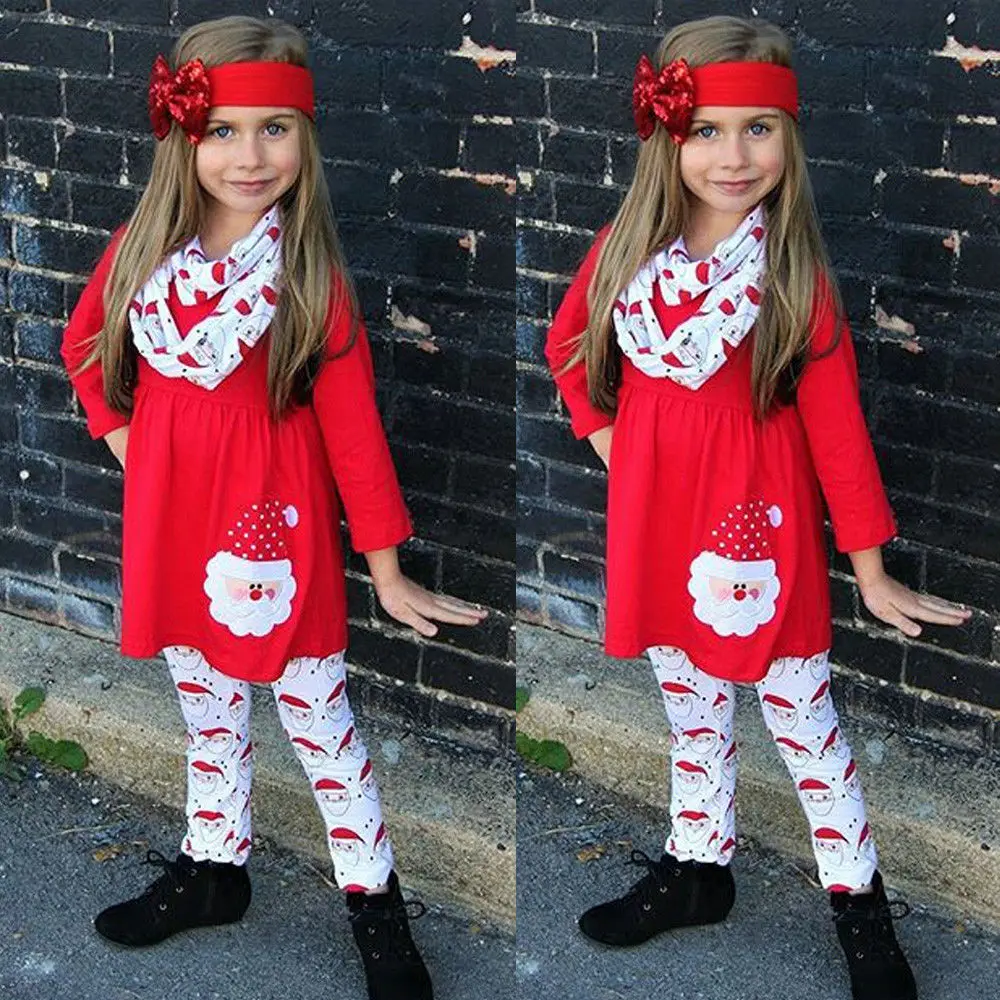Toddler Kids Baby Girl Christmas Clothes Outfits Clothes Long Sleeve Top and Pant 1-6Y
Toddler Kids Baby Girl Christmas Clothes Outfits Clothes Long Sleeve Top and Pant 1-6Y