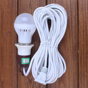 CLAITE Pure White AC220V E27 5W Emergency LED Light Bulb with 5M Cable Line US Plug for Outdoor Camping Suitable for Camping
CLAITE Pure White AC220V E27 5W Emergency LED Light Bulb with 5M Cable Line US Plug for Outdoor Camping Suitable for Camping