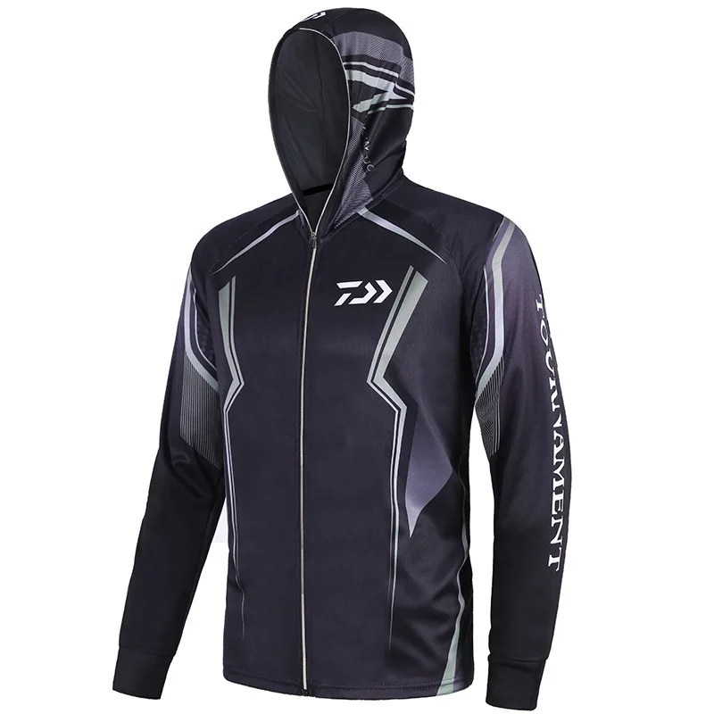 Outdoor Men Fishing Clothing Long Sleeve Hooded Sunproof Fishing Clothes Anti-UV Cycling Shirt Climbing Hiking Sports Clothes
Outdoor Men Fishing Clothing Long Sleeve Hooded Sunproof Fishing Clothes Anti-UV Cycling Shirt Climbing Hiking Sports Clothes