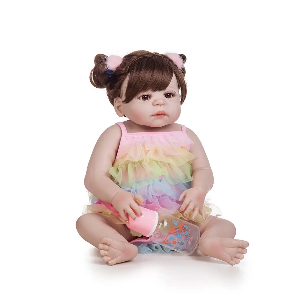 BM0022 Reborn Baby Doll Silicone Vinyl Realistic Girl Babies Dolls 55 cm Lifelike Princess Kids Toy Children Birthday Gift
BM0022 Reborn Baby Doll Silicone Vinyl Realistic Girl Babies Dolls 55 cm Lifelike Princess Kids Toy Children Birthday Gift