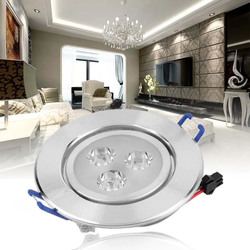 3W LED Optimized Recessed Ceiling Downlight Spot Lamp Bulb Light LED Lamp Recessed Spot Light LED Driver For Home Illumination
3W LED Optimized Recessed Ceiling Downlight Spot Lamp Bulb Light LED Lamp Recessed Spot Light LED Driver For Home Illumination