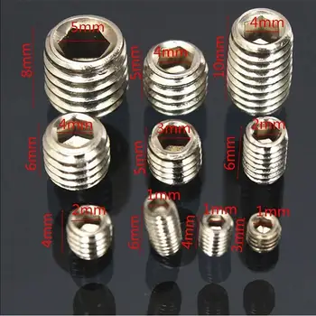 200Pcs/set Stainless Steel Wood Screws Allen Head Socket Hex Set Grub Screw Assortment Cup Point
200Pcs/set Stainless Steel Wood Screws Allen Head Socket Hex Set Grub Screw Assortment Cup Point