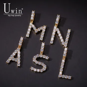 UWIN Mini Tennis Intial Letters Custom Name Pendant Alphabet Jewelry Charm Cubic Zirconia Hip Hop Necklaces Drop Shipping
UWIN Mini Tennis Intial Letters Custom Name Pendant Alphabet Jewelry Charm Cubic Zirconia Hip Hop Necklaces Drop Shipping