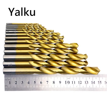 Yalku 13pcs Twist Drill Bits Power Tool Set HSS Drill Bit Set 2-12mm Woodworking Tool Bits Set Wood Drilling High Speed Steel
Yalku 13pcs Twist Drill Bits Power Tool Set HSS Drill Bit Set 2-12mm Woodworking Tool Bits Set Wood Drilling High Speed Steel
