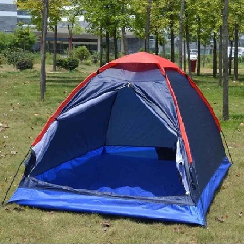 Summer Tent 2 Persons Tourist Single Layer Windproof Waterproof PU1000mm Camping Tent with Bag Tienda De Acampar Tente Carpas
Summer Tent 2 Persons Tourist Single Layer Windproof Waterproof PU1000mm Camping Tent with Bag Tienda De Acampar Tente Carpas