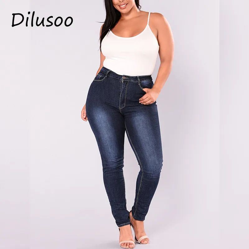 Dilusoo Women Plus Size Jeans Pants Elastic Skinny Pencil Pants High Waist Europe Jeans Woman Casual Spring Solid Trousers 2019
Dilusoo Women Plus Size Jeans Pants Elastic Skinny Pencil Pants High Waist Europe Jeans Woman Casual Spring Solid Trousers 2019
