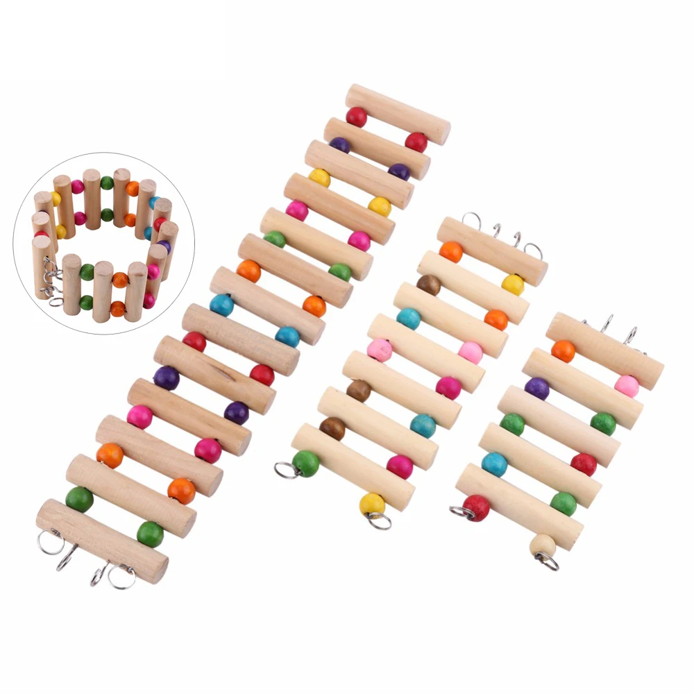 Parrots Toy Cute Hamster Ladde Bird Swing Exercise Climbing Bird Cage Accessories Cute Hamster Ladder Rainbow Bridge Pet Toys
Parrots Toy Cute Hamster Ladde Bird Swing Exercise Climbing Bird Cage Accessories Cute Hamster Ladder Rainbow Bridge Pet Toys
