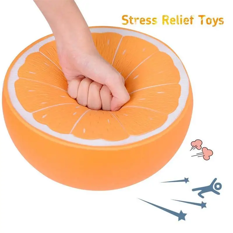 Big Squishy Toy fruit Orange Soft Slow Rising Squeeze Squishes Fruit Toys oyuncak size 24.5cm
Big Squishy Toy fruit Orange Soft Slow Rising Squeeze Squishes Fruit Toys oyuncak size 24.5cm