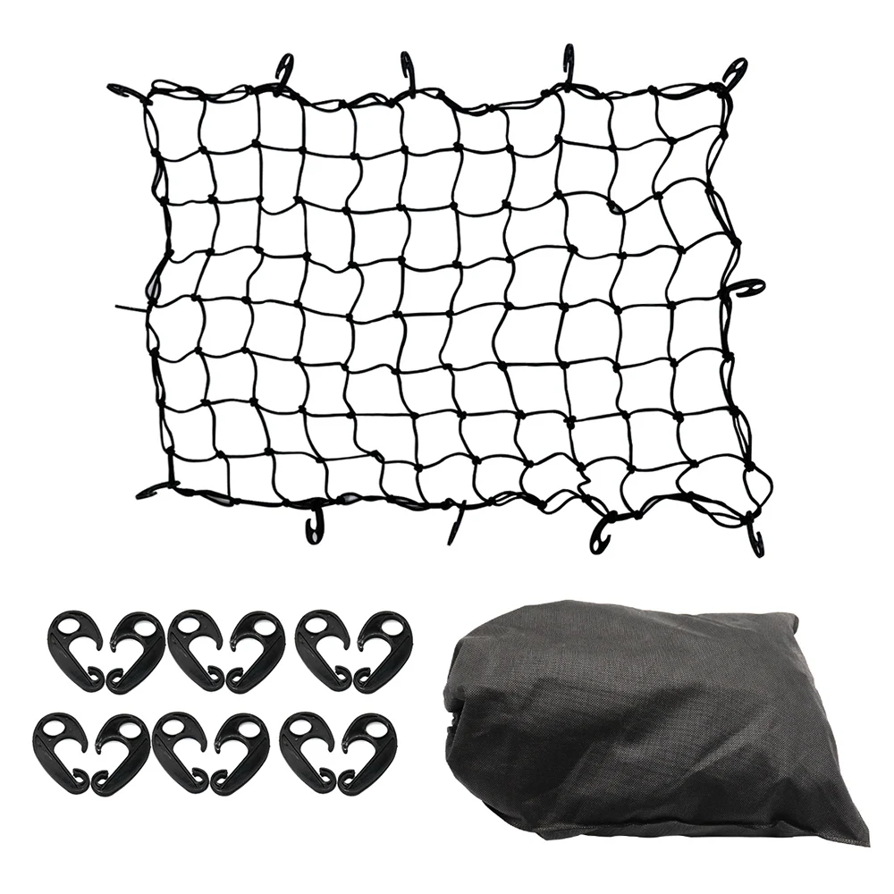 120x90cm Mesh Cargo Net Strong Heavy Cargo Net Pickup Truck Trailer Dumpster Extend Mesh Covers Roof Luggage Net
120x90cm Mesh Cargo Net Strong Heavy Cargo Net Pickup Truck Trailer Dumpster Extend Mesh Covers Roof Luggage Net
