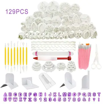 Fondant Cake Baking Decorating Equipment Non-Stick Sugarcraft Plunger Cutter Moulds Cake Dessert Decorating Tool Accessory Set
Fondant Cake Baking Decorating Equipment Non-Stick Sugarcraft Plunger Cutter Moulds Cake Dessert Decorating Tool Accessory Set