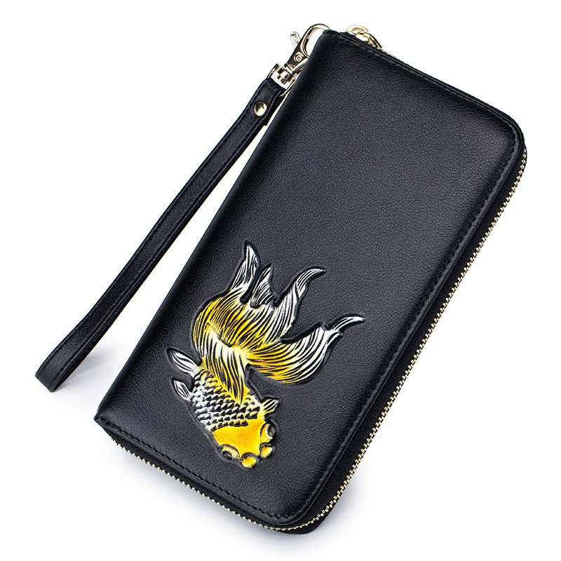 Fashion Rfid Embossed Genuine Leather Wallet Women Large Capacity Long Wallets Lady Purses Card Holder Coin Pocket Purse Women
Fashion Rfid Embossed Genuine Leather Wallet Women Large Capacity Long Wallets Lady Purses Card Holder Coin Pocket Purse Women