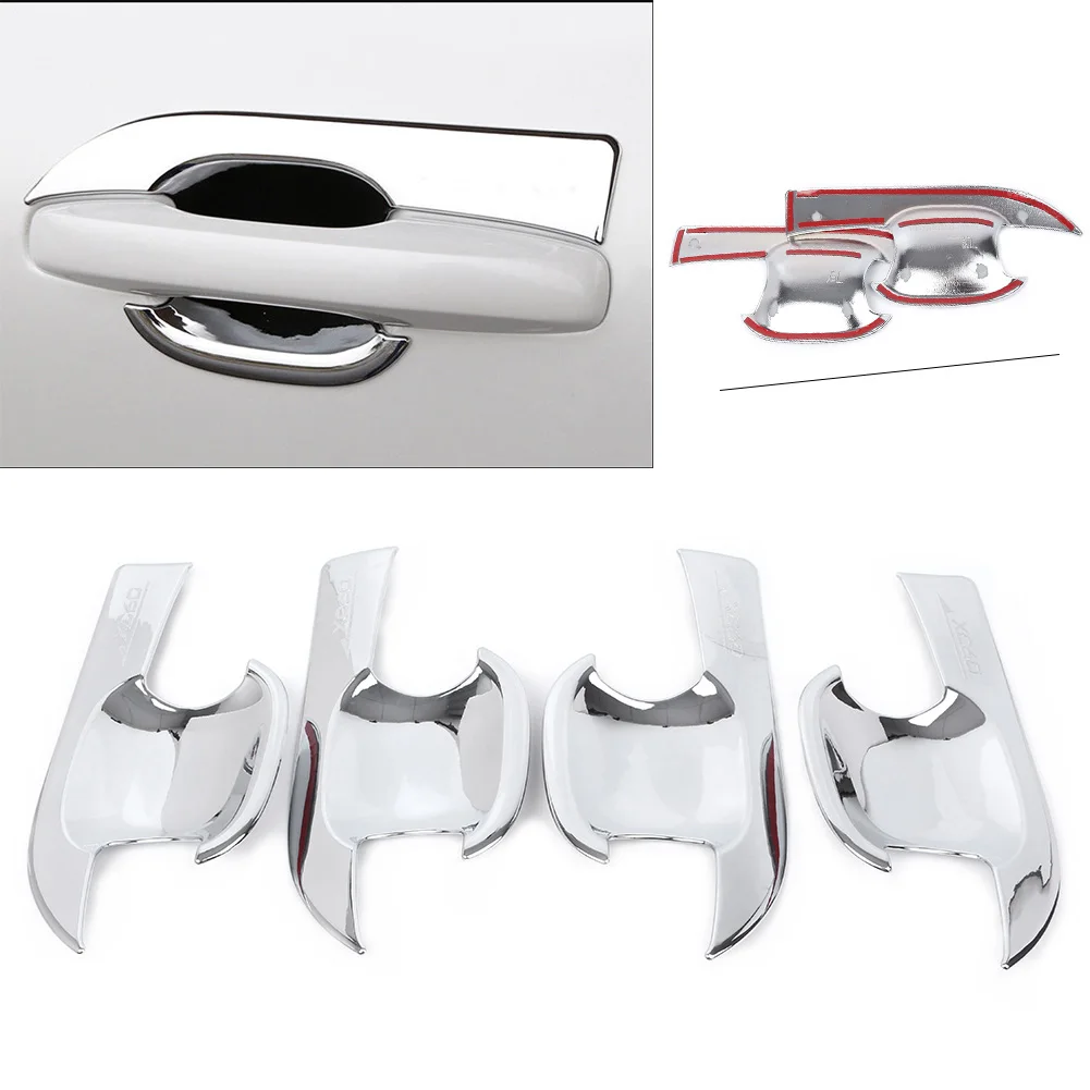 Chrome Auto Car Styling Exterior Side Door Handle Bowl Sticker Trim Cover Protector Decoration for Volvo XC60 XC 60 2018 2019
Chrome Auto Car Styling Exterior Side Door Handle Bowl Sticker Trim Cover Protector Decoration for Volvo XC60 XC 60 2018 2019