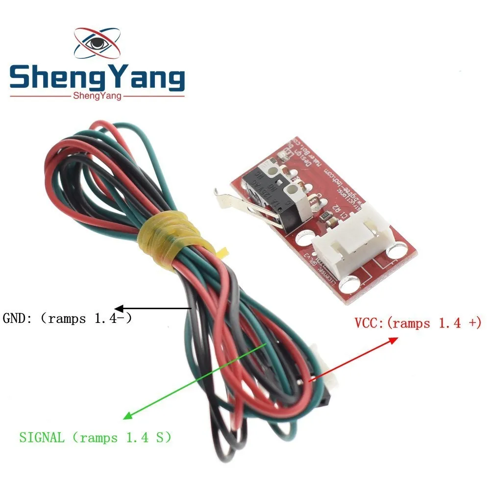 Endstop Mechanical Limit Switches with 3 Pin 70cm Cable For RAMPS 1.4 Control Board Part Switch Accessories 3D Printers Parts
Endstop Mechanical Limit Switches with 3 Pin 70cm Cable For RAMPS 1.4 Control Board Part Switch Accessories 3D Printers Parts