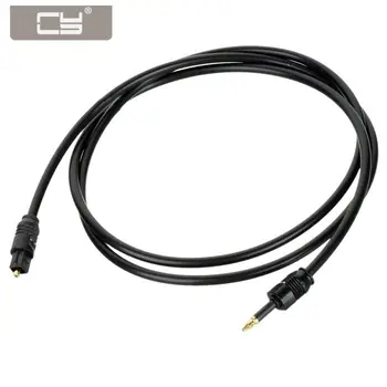 CYDZ 100cm To shi ba Digital Optical Audio Toslink to 3.5mm Mini Toslink Cable Gold connector
CYDZ 100cm To shi ba Digital Optical Audio Toslink to 3.5mm Mini Toslink Cable Gold connector