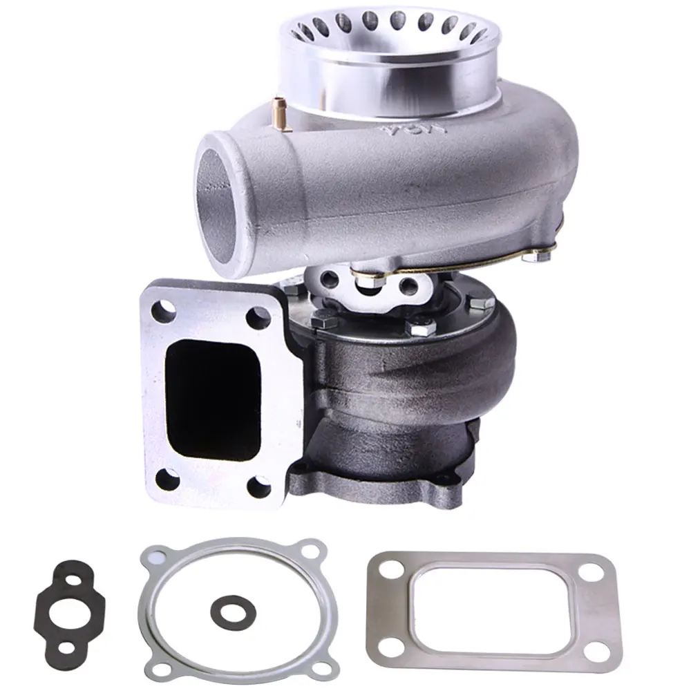 GT3582 GT35 Universal Turbo Turbocharger for NISSAN RB25 RB25DET Turbo charger 4-Bolt-Downpipe Float Bearing 600HP
GT3582 GT35 Universal Turbo Turbocharger for NISSAN RB25 RB25DET Turbo charger 4-Bolt-Downpipe Float Bearing 600HP